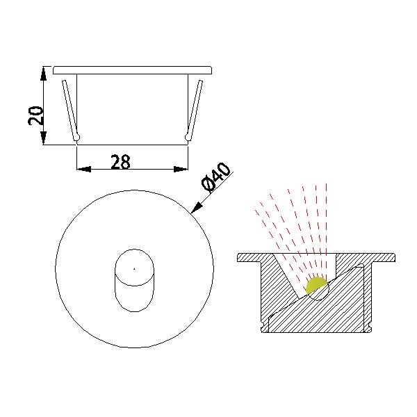 Led Courtesy Light IP67